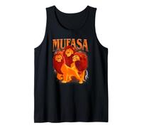 Disney The Lion King Mufasa Multipose Distressed Portrait Camiseta sin Mangas