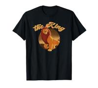 Disney The Lion King Mufasa The King Distressed Portrait Camiseta