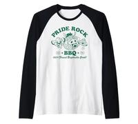 Disney The Lion King Pride Rock BBQ Bugs Simba Timon Pumbaa Camiseta Manga Raglan