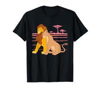 Disney The Lion King Simba and Nala Love - Camiseta Camiseta
