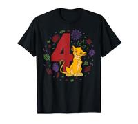 Disney The Lion King Simba Boy's 4th Birthday 4 Year Old Camiseta
