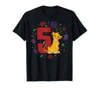 Disney The Lion King Simba Boy's 5th Birthday 5 Year Old Camiseta