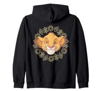 Disney The Lion King Simba Pastel Big Face Costume Matching Sudadera con Capucha