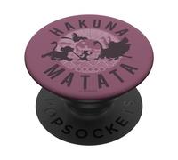 Disney The Lion King Simba Timon Pumbaa Hakuna Matata Purple PopSockets PopGrip Intercambiable