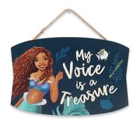 Disney The Little Mermaid Ariel My Voice is a Treasure Hanging Wood Wa