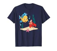 Disney The Little Mermaid Flounder and Sebastian Camiseta