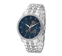 Disney The Little Mermaid Live Action - Reloj analógico de cuarzo para adultos, color plateado, plateado, pulsera