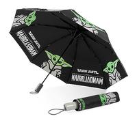Disney The Mandalorian Paraguas Plegable Automático Paraguas de Bolsillo Adulto Chico Adolescente Niños Star Wars Baby Yoda