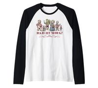 Disney The Muppet Christmas Carol "Bah Humbug!" Holiday Camiseta Manga Raglan