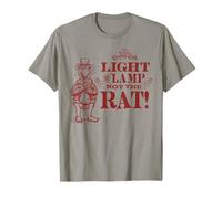 Disney The Muppet Christmas Carol Light the Lamp Not the Rat Camiseta