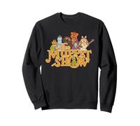 Disney The Muppet Show 50th Anniversary Logo and Muppets Sudadera