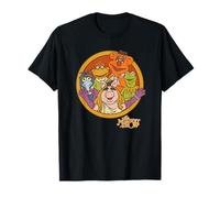 Disney The Muppet Show 50th Anniversary Retro Muppets & Logo Camiseta