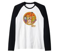 Disney The Muppet Show 50th Anniversary Retro Muppets & Logo Camiseta Manga Raglan