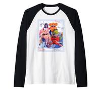 Disney The Muppets 4th of July America USA 250 Group Photo Camiseta Manga Raglan