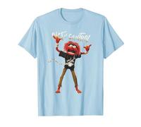 Disney The Muppets Animal Out of Control Camiseta, Hombre, Azul Bebé, S
