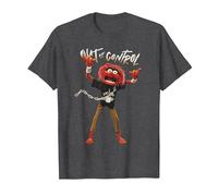 Disney The Muppets Animal Out of Control Camiseta, Hombre, Jaspeado Oscuro, L