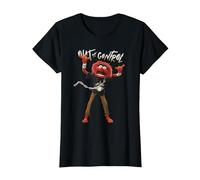 Disney The Muppets Animal Out of Control Camiseta, Mujer, Negro, XXL
