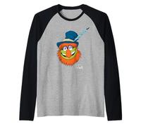 Disney The Muppets Dr. Teeth Electric Mayhem Band Big Face Camiseta Manga Raglan