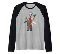 Disney The Muppets Gonzo the Great Big Pose Camiseta Manga Raglan