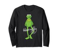 Disney The Muppets Kermit the Frog Big Pose Manga Larga
