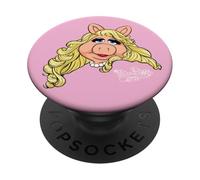 Disney The Muppets Miss Piggy Big Face PopSockets PopGrip Adhesivo