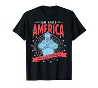 Disney The Muppets Sam Eagle America A True Patriot USA Camiseta