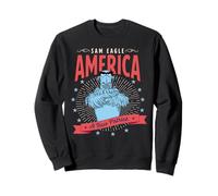 Disney The Muppets Sam Eagle America A True Patriot USA Sudadera