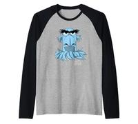 Disney The Muppets Sam the Eagle Big Face Camiseta Manga Raglan