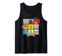 Disney The Muppets Stars of the Muppet Show Character Grid Camiseta sin Mangas