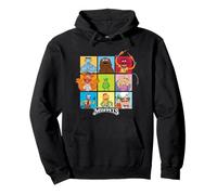 Disney The Muppets Stars of the Muppet Show Character Grid Sudadera con Capucha