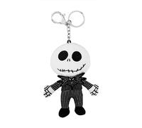 Disney The Nightmare Before Christmas GH00273RL - Llavero de peluche blanco y negro