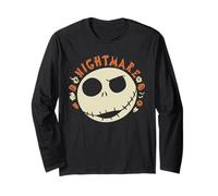 Disney The Nightmare Before Christmas Jack Halloween Manga Larga