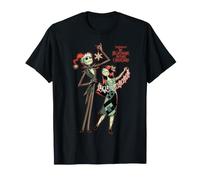Disney The Nightmare Before Christmas Jack & Sally Holiday Camiseta