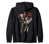 Disney The Nightmare Before Christmas Jack & Sally Holiday Sudadera con Capucha