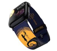 Disney: The Nightmare Before Christmas - Moonlight Love Correa de reloj Smartwatch - Con licencia oficial, compatible con todos los modelos y tamaños de Apple Watch (Apple Watch no incluído)