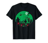 Disney The Nightmare Before Christmas Red and Green Holiday Camiseta