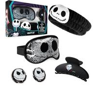 Disney The Nightmare Before Christmas Set de Accesorios de Belleza con Mascarilla Refrescante para Ojos (Negro)