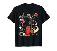 Disney The Pesadilla antes de Navidad Jack & Zero Halloween Camiseta