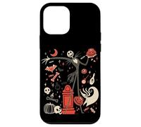 Disney The Pesadilla Antes de Navidad Jack & Zero Halloween Carcasa para iPhone 12 Mini