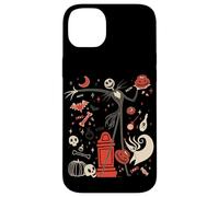 Disney The Pesadilla Antes de Navidad Jack & Zero Halloween Carcasa para iPhone 14 Plus