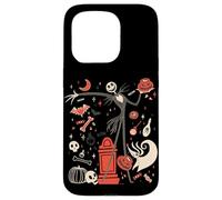 Disney The Pesadilla Antes de Navidad Jack & Zero Halloween Carcasa para iPhone 15 Pro