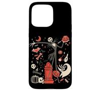 Disney The Pesadilla Antes de Navidad Jack & Zero Halloween Carcasa para iPhone 15 Pro MAX