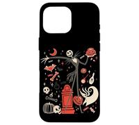 Disney The Pesadilla Antes de Navidad Jack & Zero Halloween Carcasa para iPhone 16 Pro MAX