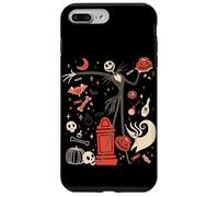 Disney The Pesadilla Antes de Navidad Jack & Zero Halloween Carcasa para iPhone 7 Plus/8 Plus