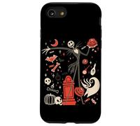 Disney The Pesadilla Antes de Navidad Jack & Zero Halloween Carcasa para iPhone SE (2020) / 7/8