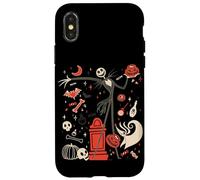 Disney The Pesadilla Antes de Navidad Jack & Zero Halloween Carcasa para iPhone X/XS
