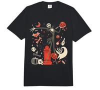 Disney The Pesadilla antes de Navidad Jack & Zero Halloween Comfort Colors Adult Heavyweight T-shirt