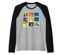 Disney The Princess and the Frog Tiana Famous Movie Frames Camiseta Manga Raglan