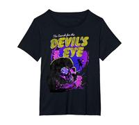 Disney The Rescuers Search For The Devil's Eye Camiseta, Mujer tallas grandes, Negro, 1XL Grande