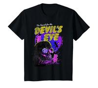 Disney The Rescuers Search For The Devil's Eye Camiseta, Niños, Negro, 8 años